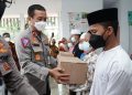 Sambut HUT Polantas, Dirregident Korlantas Kirim Bantuan Sembako ke Ponpes-Panti Asuhan