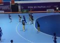 Dikawal Personil TNI-Polri, Pertandingan Bola Tangan PON Papua Berjalan Lancar