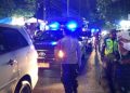 Polisi Cek Prokes di Kawasan Islamic Center Koja