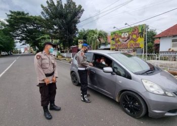 Cegah Penularan Covid-19, Polsek Tanete Riattang Operasi Yustisi