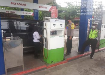 Jaga Kamtibmas, Polsek Bululawang Laksanakan Patroli di Siang Hari