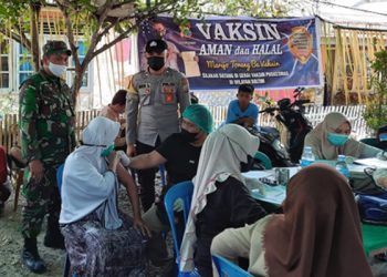 Polres Boltim Gelar Vaksinasi Massal di Nuangan