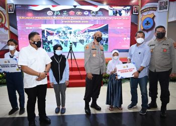 PT Jhonlin, PT Hasnur dan Polda Kalsel Beri Support Psikososial Bagi Anak Terdampak Covid-19 dan Penyandang Disabilitas