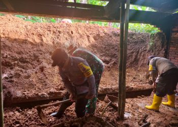 Respon Cepat Bencana Alam, Seperti Ini Kebersamaan Polisi Bersama Masyarakat