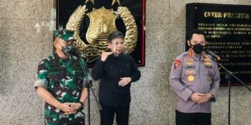 Dikunjungi KSAD, Kapolri: Diskusikan Sinergitas dan Soliditas