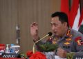 Pengarahan di Polda Sultra, Kapolri Tekankan Kawal Investasi di Tengah Pandemi Covid-19