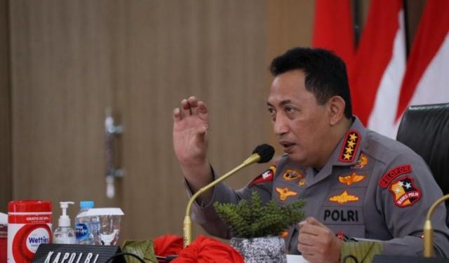 Pengarahan di Polda Sultra, Kapolri Tekankan Kawal Investasi di Tengah Pandemi Covid-19