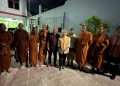 Keramahan Wakil Walikota Tegal Jumadi Sambut 32 Bhiksu Manca Negara di Kota Tegal