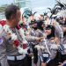 Kakorlantas Polri Irjen Pol Aan Suhanan hadiri acara Retrospeksi Korban Kecelakaan Lalu Lintas yang diadakan di Bundaran HI, Jakarta, Minggu (15/12/2024)