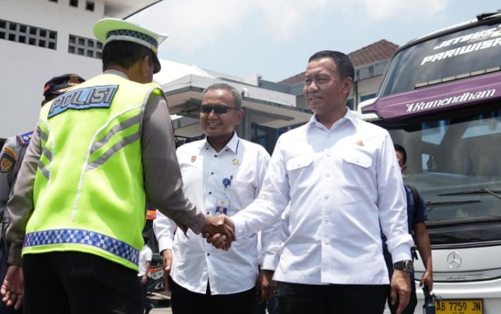 cek kesiapan terminal tipe a giwangan jelang angkutan natal dan tahun baru